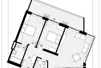Tomis Plus - Celine Elegance - Vânzare apartament cu 3 camere, etaj 5. - 13