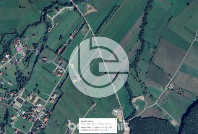 Teren intravilan în Tocile - 39 euro/mp - 4354 m² - 2 fronturi - 24