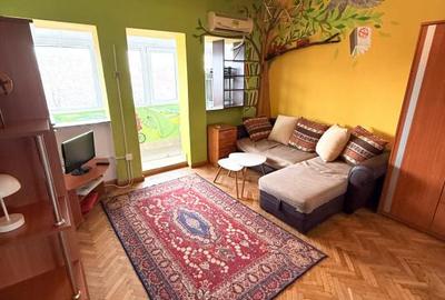 Apartament cu 2 camere semidecomandat, mobilat în Cișmigiu