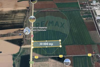 Teren 30.000 mp | Deschidere 89,4 m la DN1 | Florești, Prahova - 1