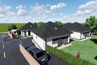 Casa  pe parter 3 cam+Pod.Teren 210mp. - 26