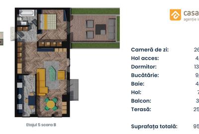 PROIECT NOU | apartament 2 camere LA CHEIE | Pacurari - Alpha Bank - 10