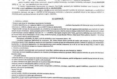 Tomis Nord – Teren 847mp cu dubla deschidere COMISION 0% - 10