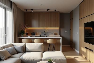 Apartament cu 3 camere semidecomandat în Central