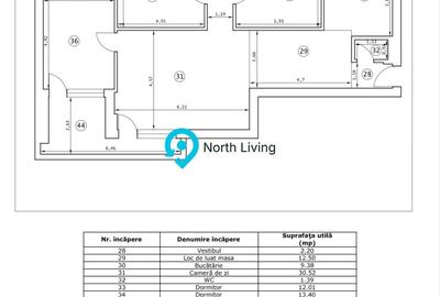 Apartament 4 camere de vânzare cu parcare în Green Vista/Iancu Nicolae - 5