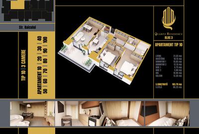 Apartament compartimentat eficient,construit la standarde ridicate de calitate! - 2