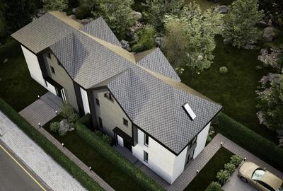 Vila 5cam-indiv la calcan-perete propriu/centru Popesti Leordeni - 1