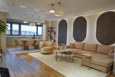 Apartament cu 2 camere semidecomandat, mobilat în Pipera