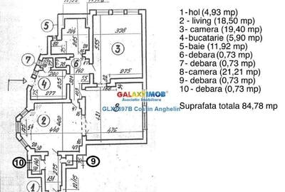 Spatiu Birou 3 Camere - Piata Romana   Dacia - 6