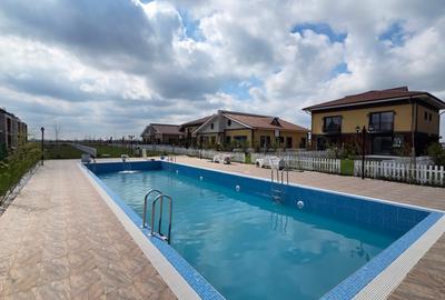 VILE P+1, 4 camere+Teren 250 mp.zona Otopeni, COMPLEX CU PISCINA-COMISION 0% - 24