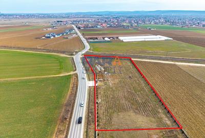 Teren 7.092 mp cu PUZ aprobat + Autorizatie / investiție autostrada A7 - 1