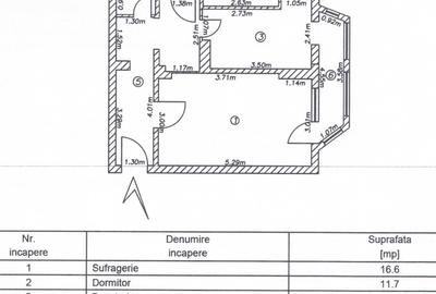 Apartament cu 2 camere decomandat, mobilat în Siderurgiștilor