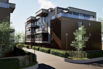2 camere cu grădină privată 49 mp | Ansamblu nou nZEB | Pipera-Iancu Nicolae - 5