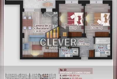 Apartament 3 camere Theodor Pallady - Parcul Teilor - 1