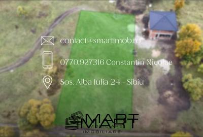 Teren intravilan 1250mp  cu PUZ in Cisnădioara - 6