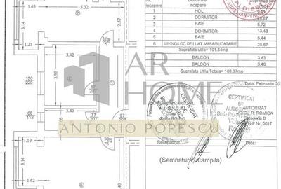 Apartament 3 camere, mobilat si utilat, Ploiesti, Romana Residence - 14