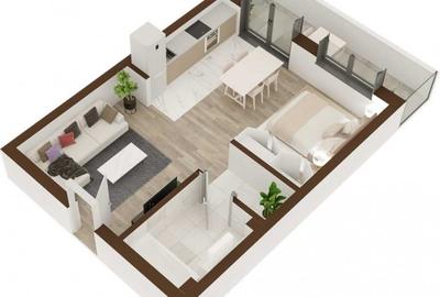 Apartament 2 camere - Copou - finisaje personalizate - ideal investitie - 9