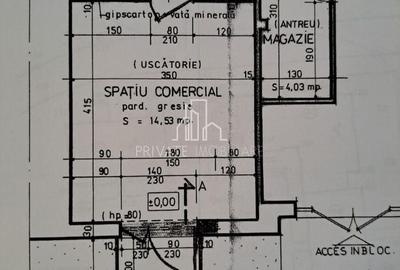 Spatiu Cmercial de Vanzare, 22mp utili, Zona Fortuna, Tudor - 1
