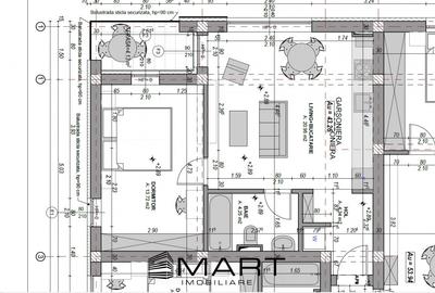 Apartament 43 mp etaj 1 cartier Davinci - 5