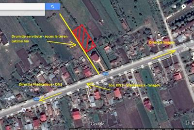 Ciofliceni-Snagov | Lot intravilan la bd. principal | Utilitati | Proprietar - 1