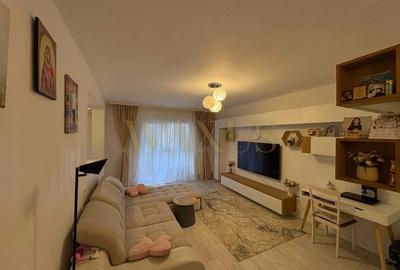 Apartament cu 2 camere semidecomandat, mobilat în Florești