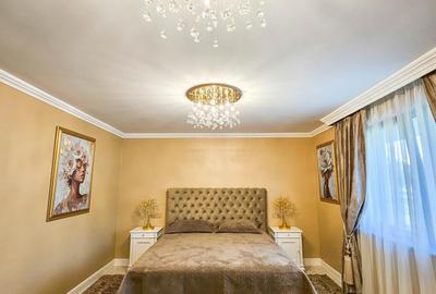 Casă superfinisată, complet mobilată, cu piscină încălzită – 5 camere, 5 băi - 4