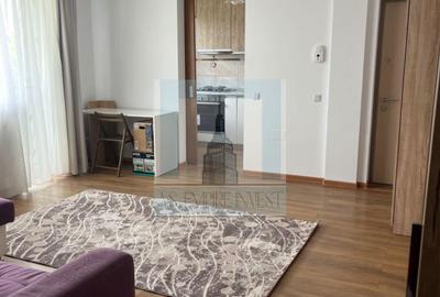 Apartament cu 2 camere semidecomandat, mobilat în Rulmentul