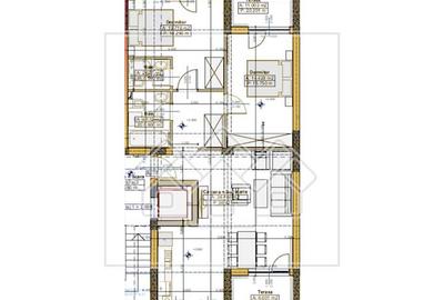 Apartament 3 camere, 2 bai, 2 terase, mobilat si utilat confort lux - 5
