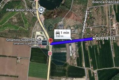 Teren Snagov | 500m de DN1 | Oportunitate investitie - 1