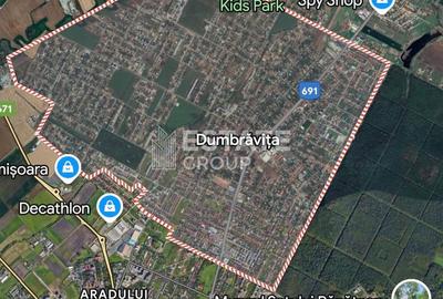 Teren Construcții intravilan de 827 mp, în Dumbrăvița