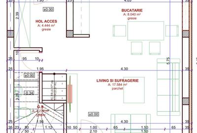 Casă la preț de apartament cu 3 camere în Giroc la Asfalt, aproape de Primărie