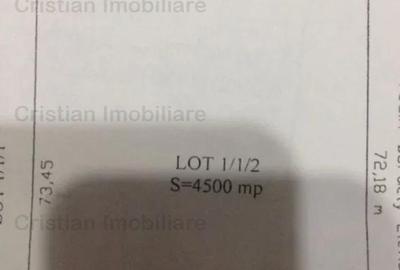 Teren intravilan de 4500 mp, în Apollo