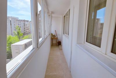2 camere Sala Palatului etaj 4, 65 mp,  bloc 1960, mobilat, balcon, renovat - 18