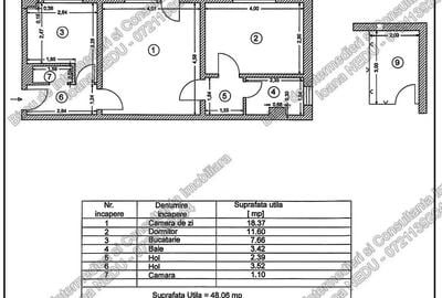 🙋Tomis NORD🔸2 Camere semiDecomandate 53m² Centrala pe Gaze Izolat - 17