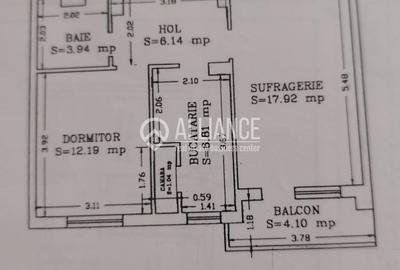 Apartament 2 camere de vanzare - (COD10) CENTRAL, B-DUL TOMIS - 3
