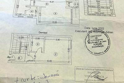 2 Apartamente DUPLEX(D+P)+ET.1 | Crangasi | 145 mp utili | Bloc 2025 |curte 40mp - 11