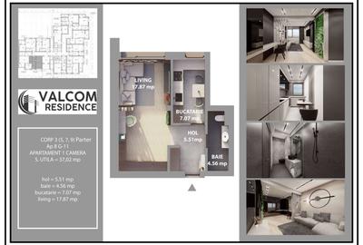 Valcom Residence Bartolomeu, Garsoniera, Comision 0% - 5