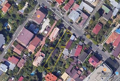 Teren 717mp Nord Baneasa Dobrogeanu Gherea Sisesti Ionescu de la Brad - 1