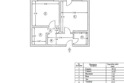 2 camere Giurgiului | Decomandat | Mobilat | Loc parcare - 7
