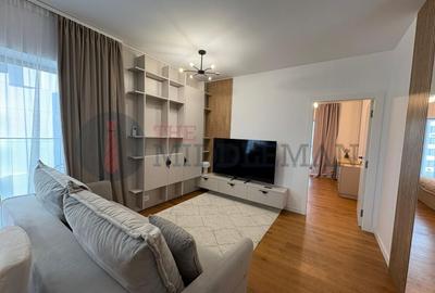 Apartament cu 2 camere semidecomandat, mobilat în Cotroceni