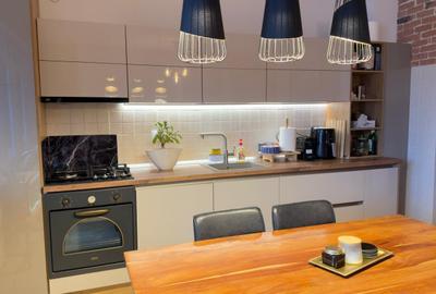 Bloc nou. Decomandat. Etaj 1. Complet mobilat. 68 mp utili. Zona Modern. Lift. - 4