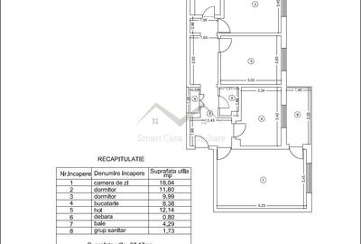 Apartament 3 camere Decomandat Nicolina 2 - 10