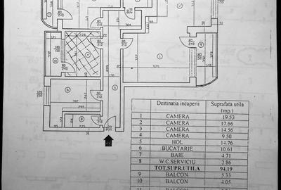 Apartament cu 4 camere decomandat în Unirii