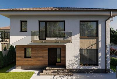 Casă cu 4 camere în Tunari