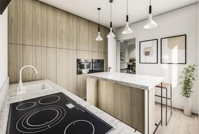 Apartament cu 2 camere semidecomandat în Tractorul