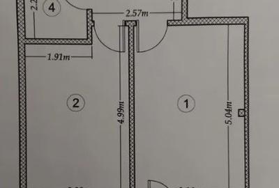 Apartament 2 Camere,Dristor,Metrou,bl.2015,et.3/6,Amenajat,centrala,Liber - 7