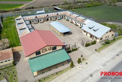 Pensiune + 4,7 Ha teren E85 Roman - Neamț - Afacere la cheie - 2