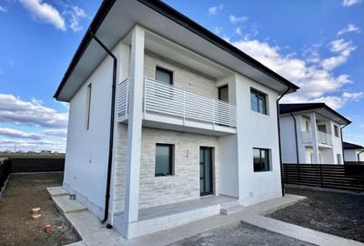 Vilă P+1, living + 4 dormitoare, 2 băi, Teren 350mp Vorovești Miroslava - 3