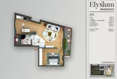 Apartament cu 2 camere  I Bucur Obor I Finisaje Premium | Metrou | - 9