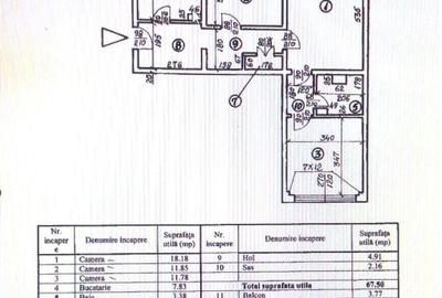 Apartament cu 3 camere, luminos si complet renovat - 19